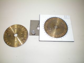  Hermes Engraving Machine Circular Lettering Fixture  2 plates included