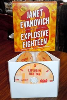 Janet Evanovich ~ Stephanie Plum ~ EXPLOSIVE EIGHTEEN ~ Unabridged CD