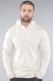 Vans The Occulta Henley Hoody in Vintage White