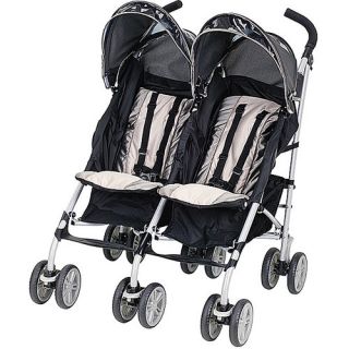 Graco Twin Ipo Double Stroller PLATINUM ~ 1749269 ~ BRAND NEW