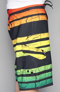 LRG Core Collection The Right By The Beach Boardshorts in Black