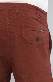 Ezekiel The Gravel Shorts in Maroon Concrete