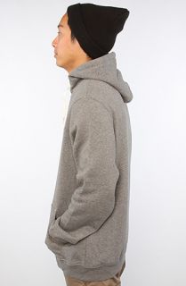 Altamont The Basic Zip Up Hoody in Grey White