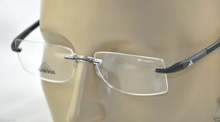 Adidas Eyeglasses a829 Grey Rimless 6053 New a829