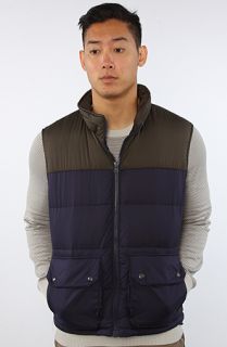 Spiewak The Barnes Vest in Ink Blue Concrete