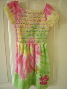 Girl Size 6 Terry Cloth Dress Swimsuit Coverup Flapdoodles