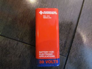 Eveready 30 Volts Battery No 413