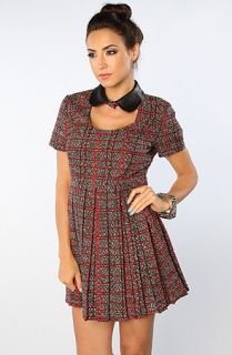 Funktional The Courtney Pleat Tweed Dress in Love
