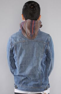 Obey The Navajo Painters Jacket in Vintage Indigo