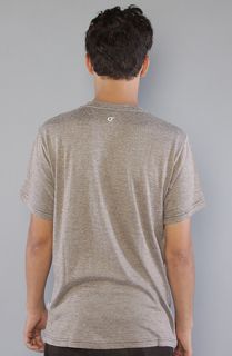 ORISUE The Towa VNeck Tee in Brown Concrete