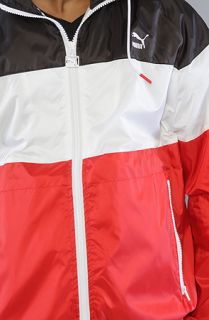 Puma The Heroes Wind Jacket in Ribbon Red
