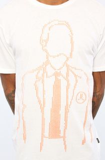 wesc the marvin pixel tee in white sale $ 9 95 $ 30 00 67 % off