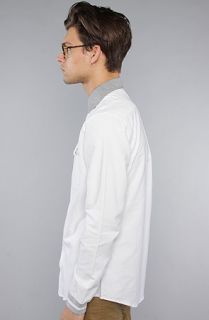 N4E1 The Milk Buttondown Shirt in Chambray White