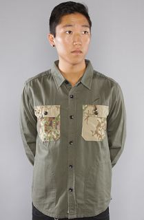 Publish The Langden Buttondown Shirt in Olive