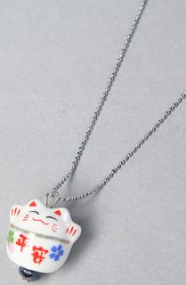 Accessories Boutique The Kitty Pendant in Floral Multi  Karmaloop