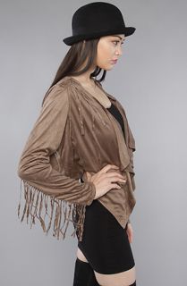 NYC Boutique The Mocha Draped Blazer