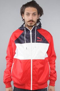 Puma The Heritage Wind Jacket in Ribbon Red