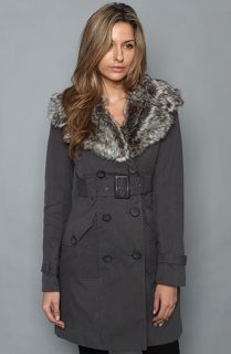 BB Dakota The Lamarr Coat in Shade Concrete