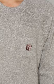 Obey The Windsor Sweater in Heather Grey