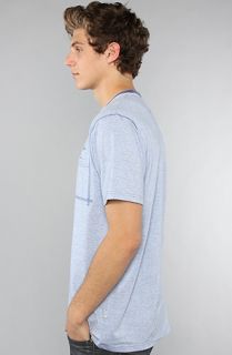 ORISUE The Miller Pocket Tee in Blue Concrete