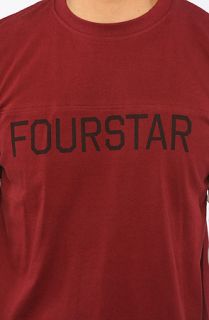Fourstar Clothing The Malto Signature Jersey in Burgundy  Karmaloop