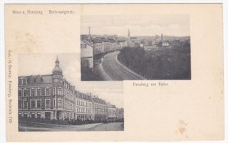 Germany Gruss Aus Flensburg Multiview Picture Postcard