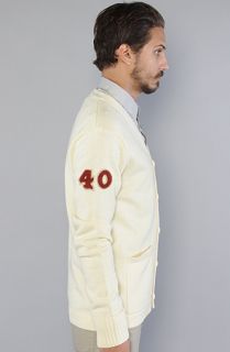 Schott NYC The SW118 Cardigan in Off White