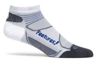  Feetures Socks Elite White Cobalt Low Cut 1P