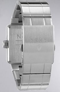 Nixon The Quatro Watch in White Concrete