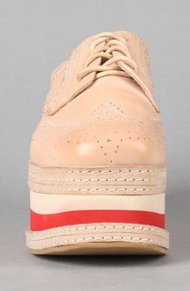 Jeffrey Campbell The Ad Long Brogue in Natural