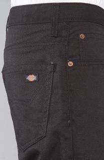 Dickies The Regular Straight 5 Pocket Pants in Black