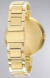 Nixon The Optique Watch in All Gold Concrete