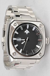 LRG The Gauge Watch in Silver and Black