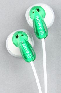 SONY The E9LP Ear Buds in Green Concrete