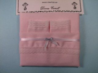 Dollhouse 4 PC Pink Full Size Fitted Bottom Sheet Set