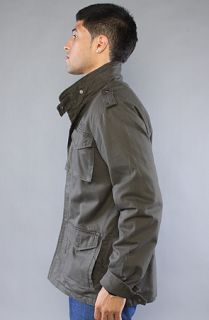 RVCA The Hammersmith Jacket in Dark Charcoal