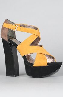 DV by Dolce Vita The Larena Shoe in Mustard Suede