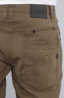 COMUNE The Kelly Jeans in Olive Wash Concrete