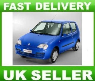 Fiat Seicento Workshop Service Repair Manual on CD