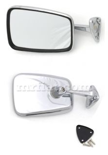 fiat 850 124 side view mirrors set new