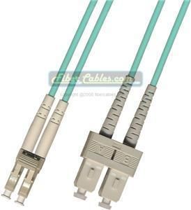 10GB Fiber Optic Cable Multimode Duplex 50 125 LC SC 2M