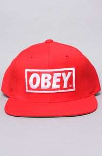 Obey The Original Cap in Red Concrete Culture