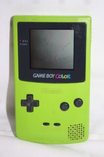 Nintendo Game Boy Color GBC Lime Green Handheld System