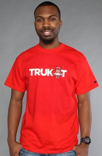 TRUKFIT The Truk It Logo Tee in Red Concrete