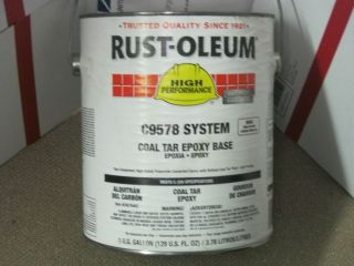 Rust Oleum C9578 System Coal Tar Epoxy Base One Gallon