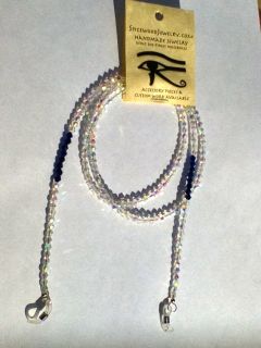 Swarovski Crystal Eyeglass Chain Solid reading glass holder rope