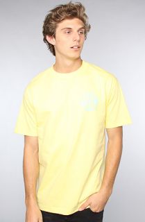 HUF The Quality Shit Tee in Banana Concrete