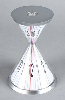 Kikkerland The Hourglass Desk Clock Concrete