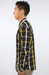 LRG The Foressence Buttondown Shirt in Yellow