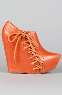Jeffrey Campbell The Zup Shoe in Coral